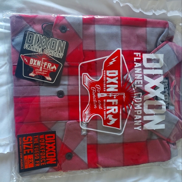 🔥fire Resistant flannel.The Fuego by dixxon - Picture 2 of 4
